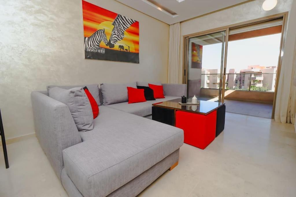 Cosy Appartemt Vue Sur Golf Et Montagne 马拉喀什 外观 照片