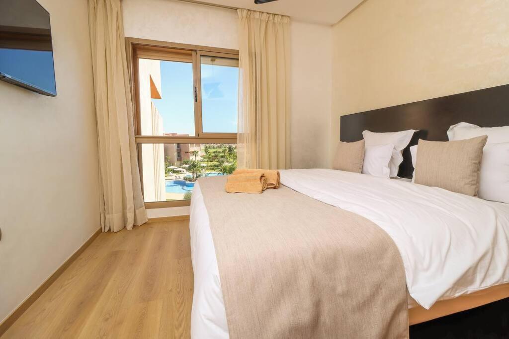 Cosy Appartemt Vue Sur Golf Et Montagne 马拉喀什 外观 照片